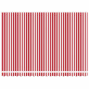 vidaXL Napernyő Piros és Fehér 450 x 300 x 165 cm Poliészter és fém