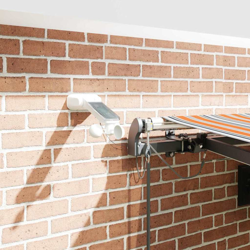 vidaXL Behúzható napellenző tartalmaz Sokszínű 450 × 300 cm szövet