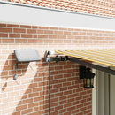 vidaXL Behúzható napellenző Sokszínű 450 ×300 cm szövet