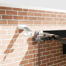 vidaXL Behúzható napellenző tartalmaz Fekete 450 × 300 cm szövet