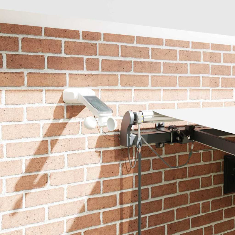 vidaXL Behúzható napellenző tartalmaz Fehér 450 × 300 cm szövet