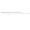 vidaXL Napernyő Piros 4,5 × 3 m Poliészter és fém