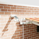 vidaXL Behúzható napellenző Sárga és narancs 450 × 350 cm Poliészter