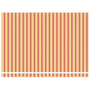 vidaXL Behúzható napellenző sárga és narancssárga 450 ×350 cm szövet