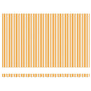 vidaXL Behúzható napellenző Narancs és fehér 500x300 cm szövet