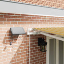 vidaXL Behúzható napellenző tartalmaz Sokszínű 500 ×300 cm szövet