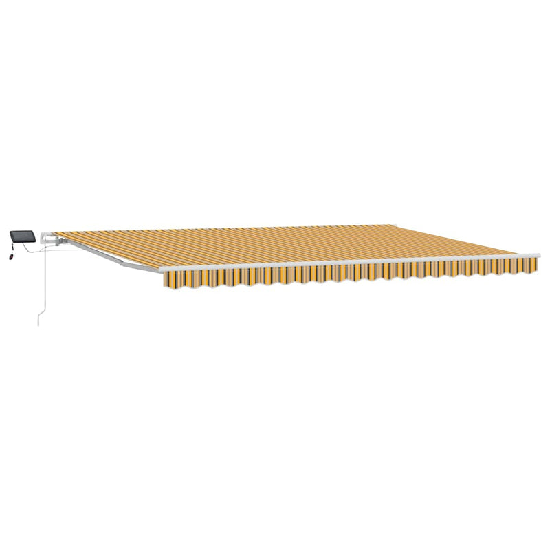 vidaXL Behúzható napellenző tartalmaz 500 × 300 cm Sokszínű