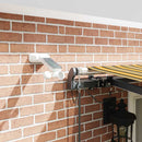 vidaXL Behúzható napellenző tartalmaz Sokszínű 500 × 300 cm szövet