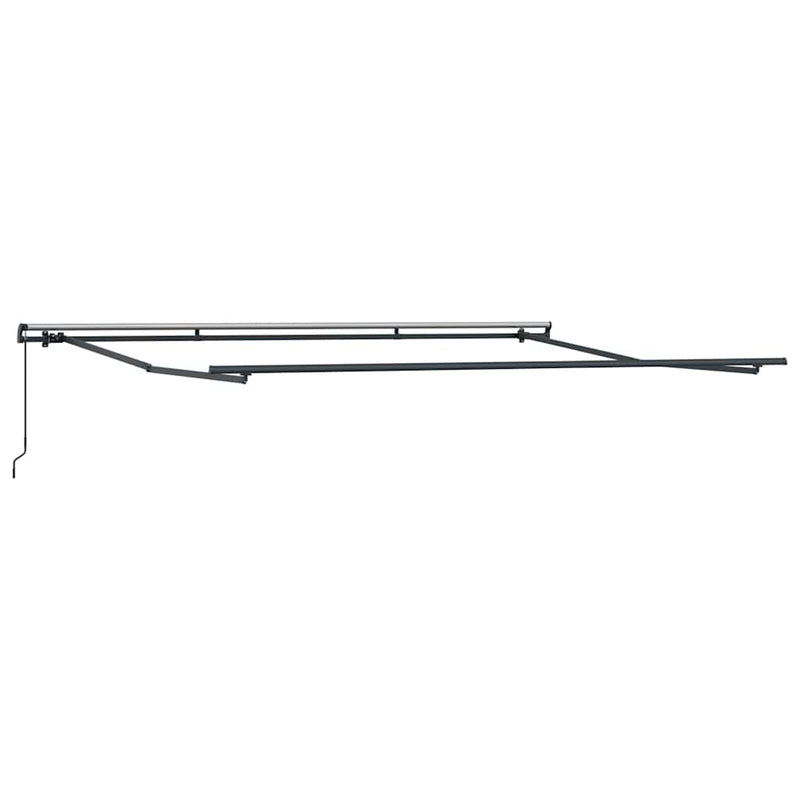 vidaXL Napernyő Fehér 500 × 300 cm szövet