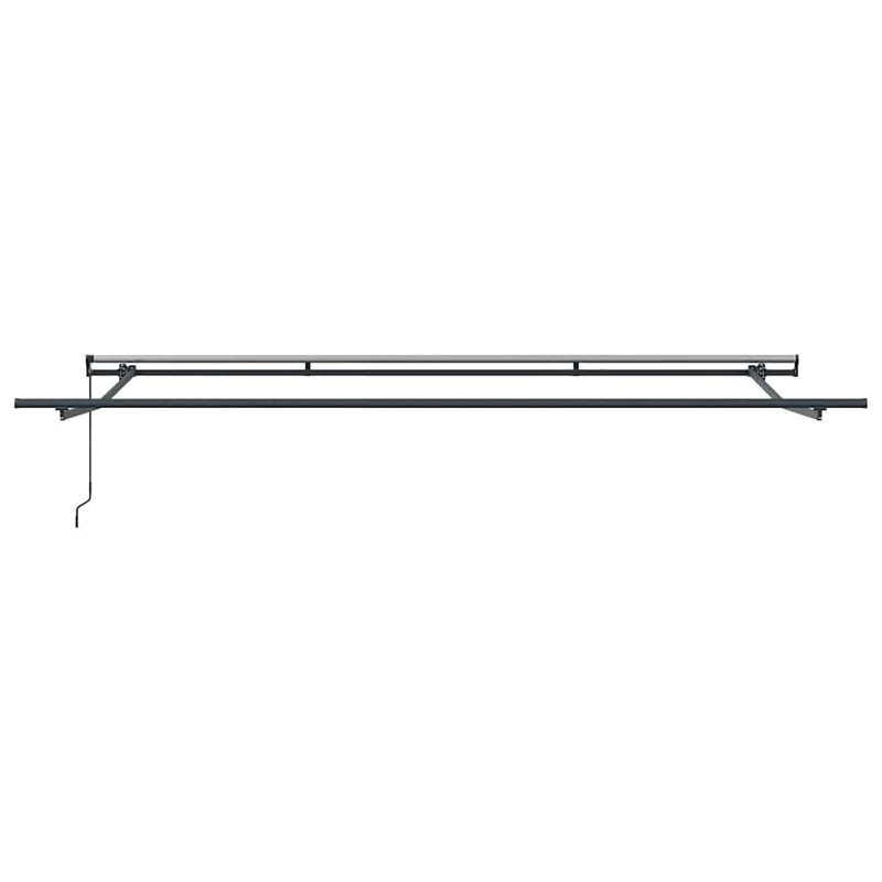 vidaXL Napernyő Fehér 500 × 300 cm szövet
