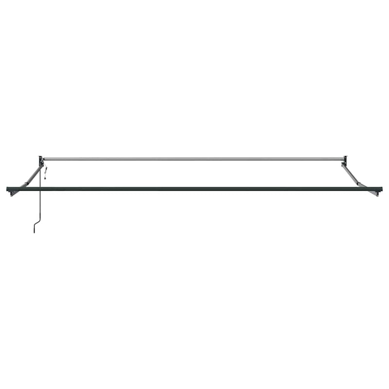 vidaXL Behúzható napellenző Fehér 500 × 300 cm Szövet és Fém