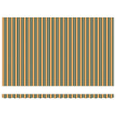 vidaXL Behúzható napellenző Zöld 500 × 300 cm Poliészter és fém