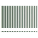 vidaXL Behúzható napellenző Zöld és Fehér 500 × 350 cm