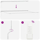 vidaXL Behúzható napellenző 600 × 300 cm Sokszínű