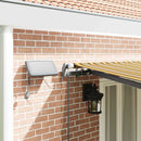 vidaXL Behúzható napellenző Sokszínű 600 ×300 cm szövet