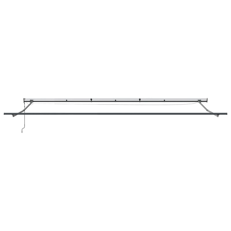 vidaXL Behúzható napellenző with Sokszínű 600 × 300 cm szövet