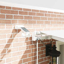 vidaXL Behúzható napellenző Fehér 600 × 300 cm Szövet és Fém