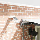 vidaXL Behúzható napellenző tartalmaz Fehér 600 × 300 cm szövet