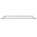 vidaXL Napernyő Anyag Fehér 600 × 300 cm Poliészter