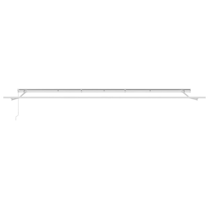 vidaXL Behúzható napellenző Behúzható Kézi Sárga, Narancs 600 × 350 cm