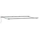 vidaXL Behúzható napellenző Sokszínű 600 ×350 cm szövet