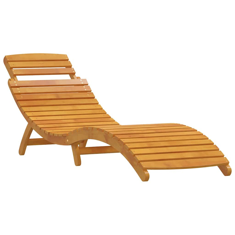 vidaXL Napozóágy 2-személy 3 pcs Barna 40 x 40 x 40cm Tömör akácfa