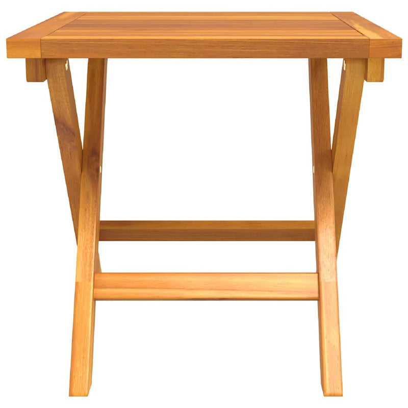vidaXL Napozóágy 2-személy 3 pcs Barna 40 x 40 x 40cm Tömör akácfa