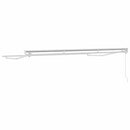 vidaXL Napernyő keret Fehér 3.5 x 2 m Porszórt acél és alumínium