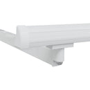 vidaXL Napernyő keret Állítható Fehér 4 x 2 m Acél