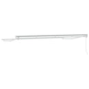 vidaXL Napernyő keret Fehér 4 x 2 m Porszórt acél és alumínium