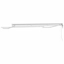 vidaXL Napernyő keret Fehér 3.5 x 2 m Porszórt acél és alumínium