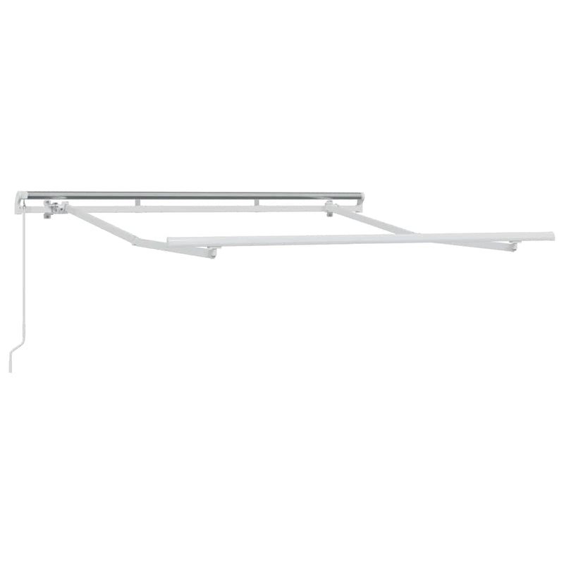 vidaXL Napernyő keret Fehér 2.5 x 2 m Fém