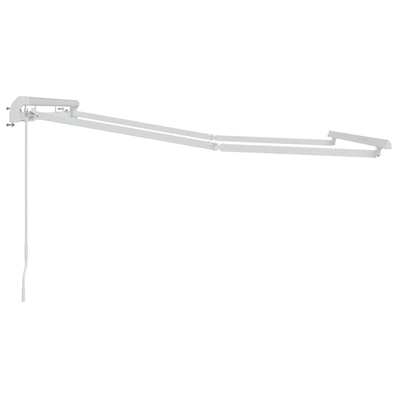 vidaXL Napernyő keret Fehér 2.5 x 2 m Fém