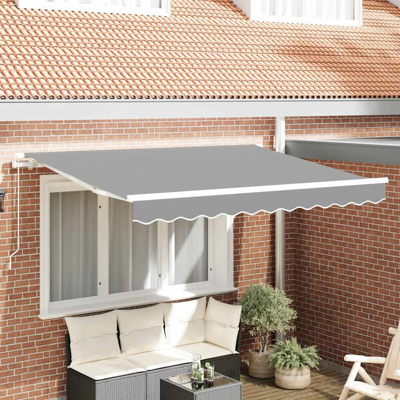 vidaXL Napernyő keret Fehér 3.5 x 2 m Fém