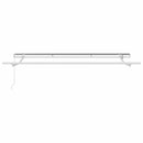 vidaXL Napernyő keret Fehér 3.5 x 2 m Fém