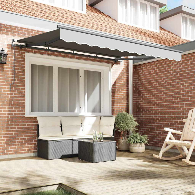 vidaXL Napernyő keret Antracit 2.5 x 2 m Fém