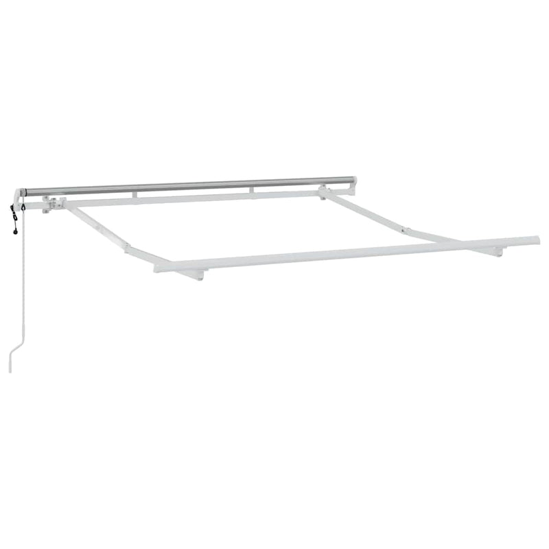 vidaXL Napernyő keret Fehér 2.5 x 2 m Fém