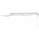 vidaXL Napernyő keret Fehér 2.5 x 2 m Fém