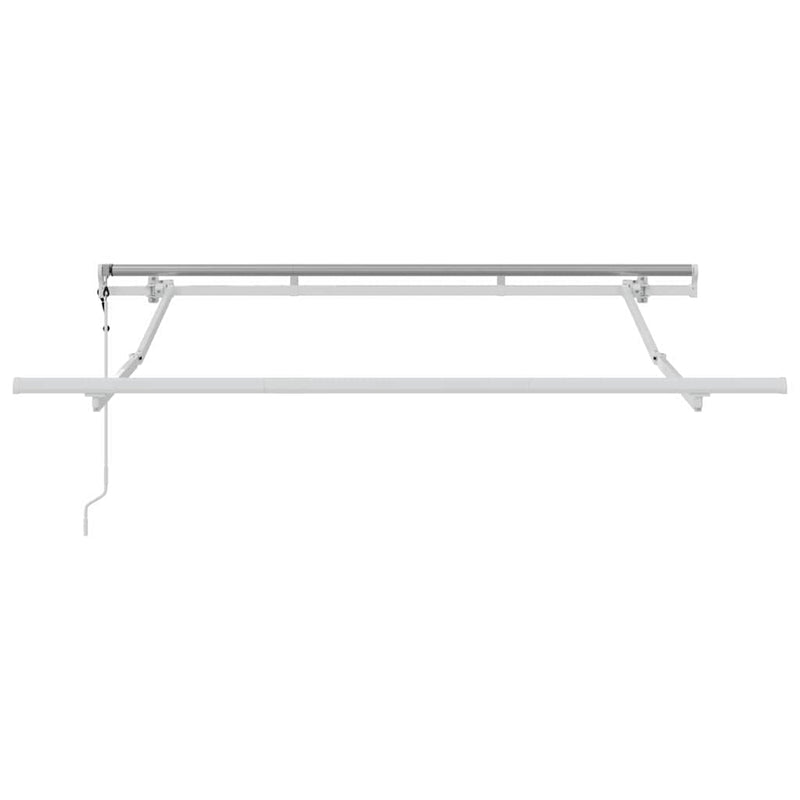 vidaXL Napernyő keret Fehér 2.5 x 2 m Fém