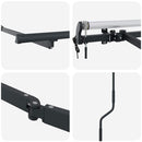 vidaXL Napernyő keret Antracit 3.5 x 2 m Fém