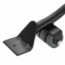 vidaXL 4 db bútorgörgő emelővel, 14,5x13,5x4 cm, acél, 400 kg