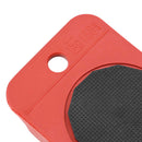 vidaXL 8 db piros bútorgörgő emelőkkel 9,8 x 7,5 x 3 cm 150 kg