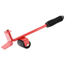 vidaXL 8 db piros bútorgörgő emelőkkel 9,8 x 7,5 x 3 cm 150 kg