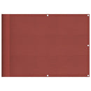vidaXL terrakotta erkélyparaván 75 x 800 cm 100% poliészter Oxford