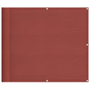 vidaXL terrakotta erkély paraván 90 x 700 cm 100% poliészter Oxford