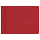 vidaXL piros erkély paraván 75 x 800 cm 100% poliészter Oxford