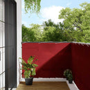 vidaXL piros erkély paraván 120 x 700 cm 100% poliészter Oxford