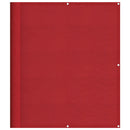 vidaXL piros erkély paraván 120 x 800 cm 100% poliészter Oxford