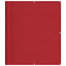 vidaXL piros erkély paraván 120 x 1000 cm 100% poliészter Oxford