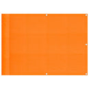 vidaXL narancssárga erkély paraván 75 x 1000 cm 100% poliészter Oxford